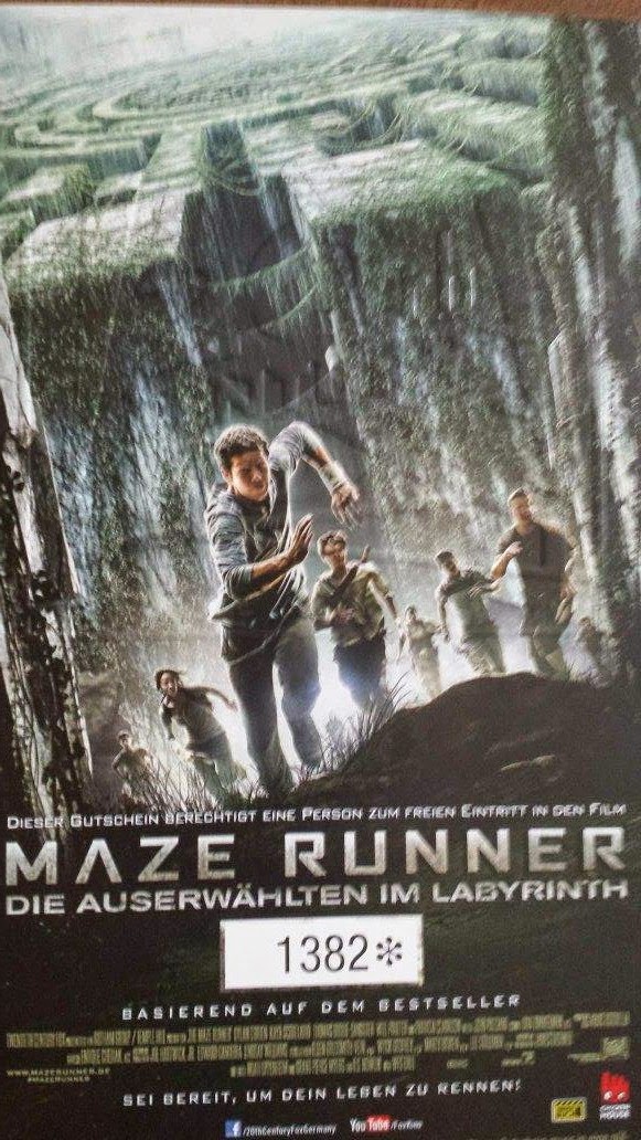 Buchverfilmung Maze Runner Die Auserwählten im Labyrinth Bücherwesen